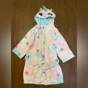 Kid’s unicornbath gown